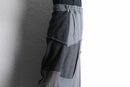 "Re:make" wide silhouette buggy sweat pants