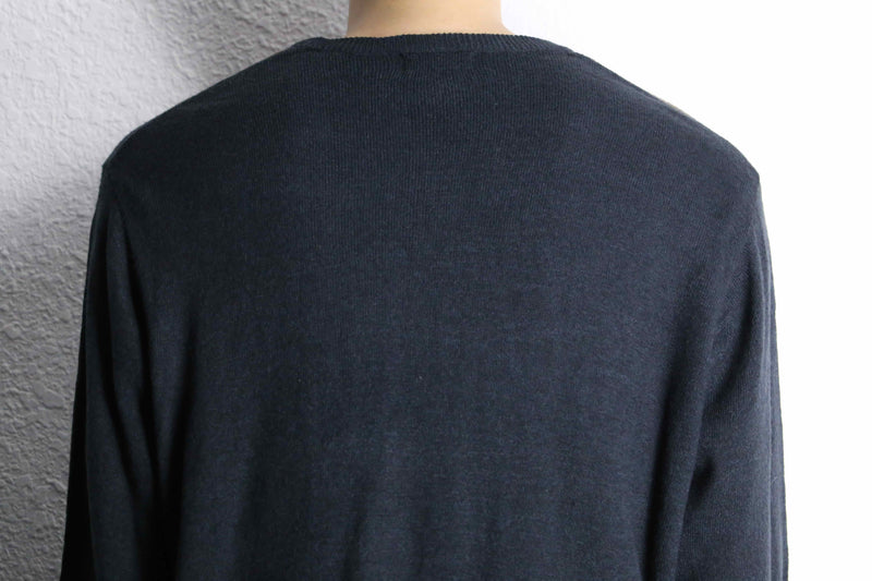 “DOCKERS” argyle check acryl knit