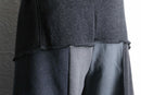 "Re:make" wide silhouette buggy sweat pants