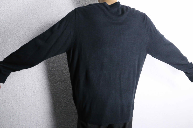 “DOCKERS” argyle check acryl knit