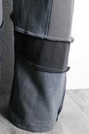 "Re:make" wide silhouette buggy sweat pants