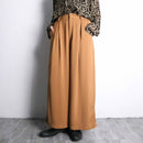 orange boxtuck wide easy pants
