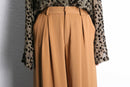 orange boxtuck wide easy pants