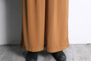 orange boxtuck wide easy pants