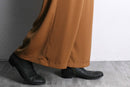 orange boxtuck wide easy pants