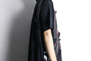 "Re:make" leather docking skull graphic Tee