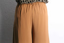 orange boxtuck wide easy pants