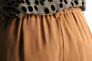 orange boxtuck wide easy pants