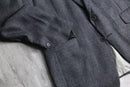 “Christian Dior” gray wool single tailored jacket.