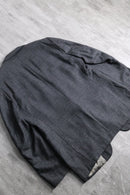 “Christian Dior” gray wool single tailored jacket.