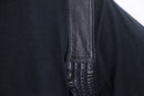 "Re:make" leather docking skull graphic Tee