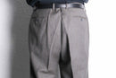 gray color stripe wool trousers