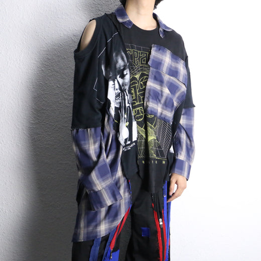 ''Remake''shirt docking Tee