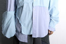 "Re:make" random check docking shirt