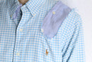 "Re:make" random check docking shirt