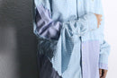 "Re:make" random check docking shirt