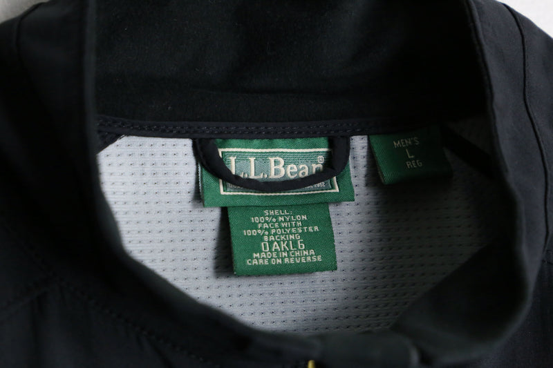 “L.L.Bean” black color nylon jacket