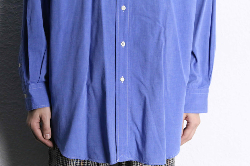 "Polo by Ralph Lauren" sax blue cleric shirt