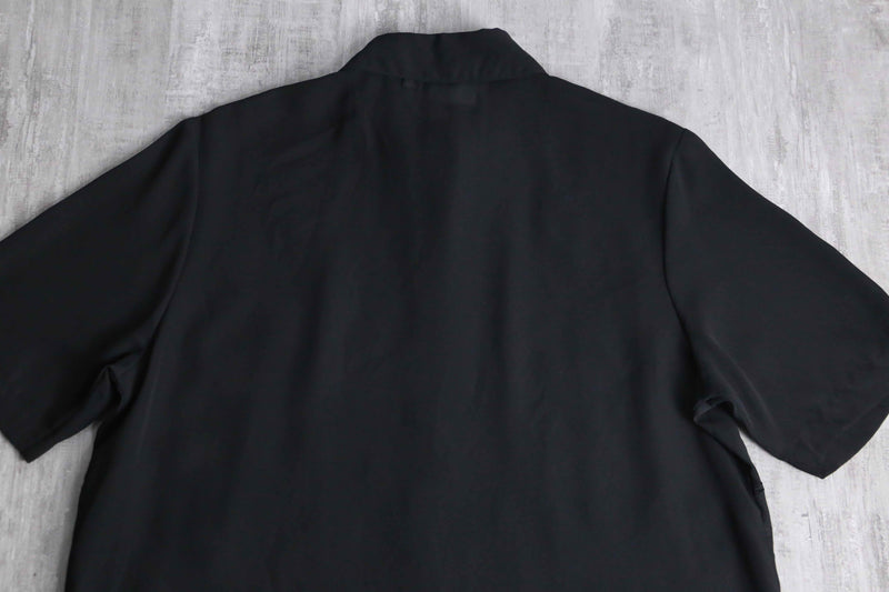 grass woven pattern poly shirt