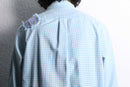 "Re:make" random check docking shirt