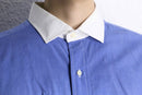"Polo by Ralph Lauren" sax blue cleric shirt