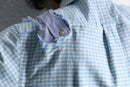 "Re:make" random check docking shirt
