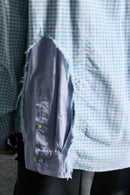 "Re:make" random check docking shirt