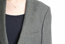 gray 2B single tailored jacket Made in Italy