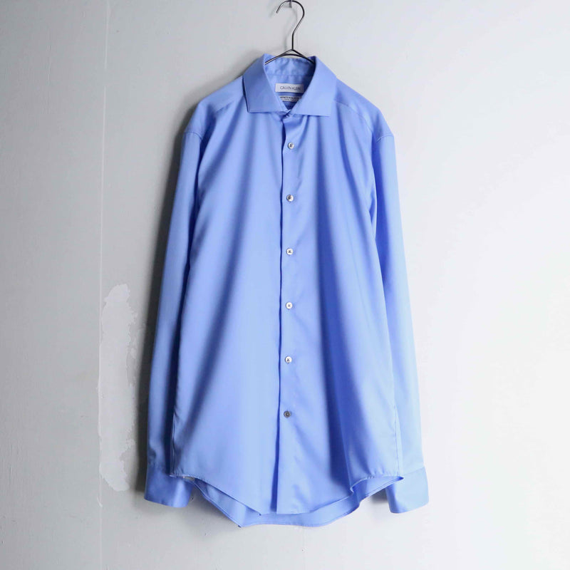 "Calvin Klein" light blue color cotton shirt