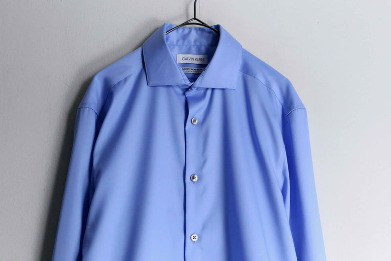 "Calvin Klein" light blue color cotton shirt