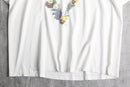 90's flower heart tee