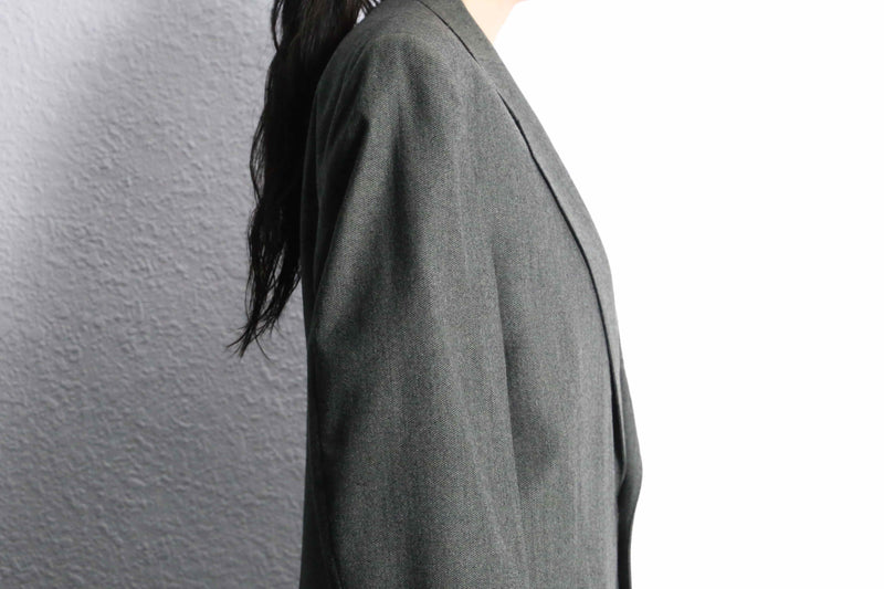 gray 2B single tailored jacket Made in Italy