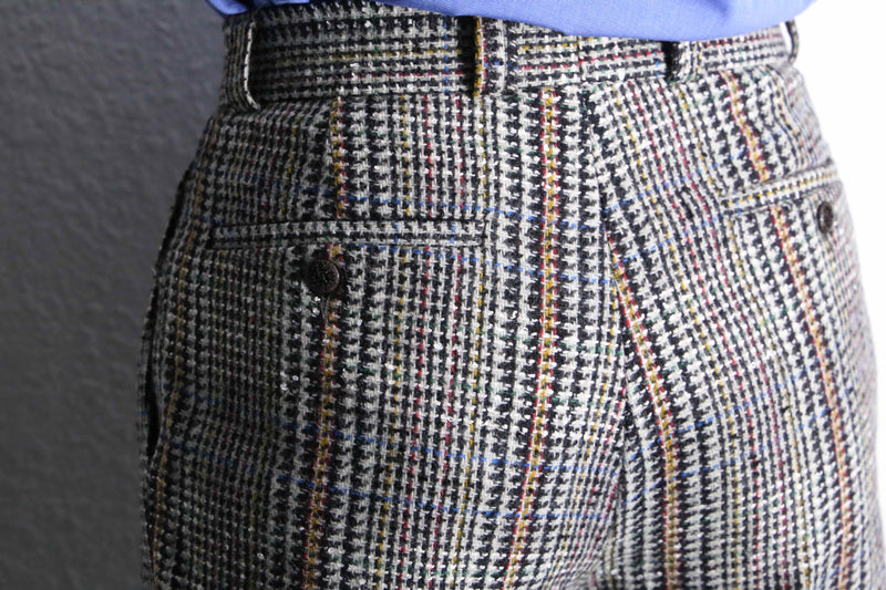 multi-color houndstooth slacks