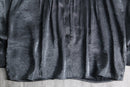 00's White Stag pleats satin shirt
