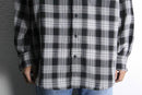 monotone poly check shirt