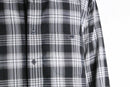 monotone poly check shirt