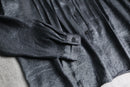 00's White Stag pleats satin shirt