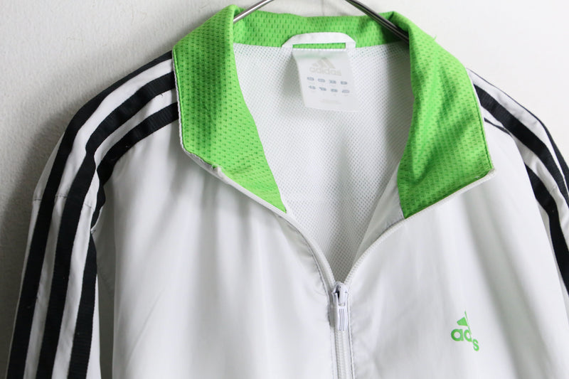 "adidas" 3tone nylon jacket