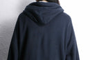 black heavy henry hoodie sweat