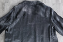 00's White Stag pleats satin shirt
