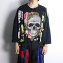"Re:make" docking skull design Tee