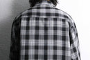 monotone poly check shirt