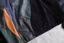 “SAXONY” leather switch 3D design knit