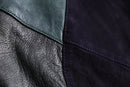“SAXONY” leather switch 3D design knit