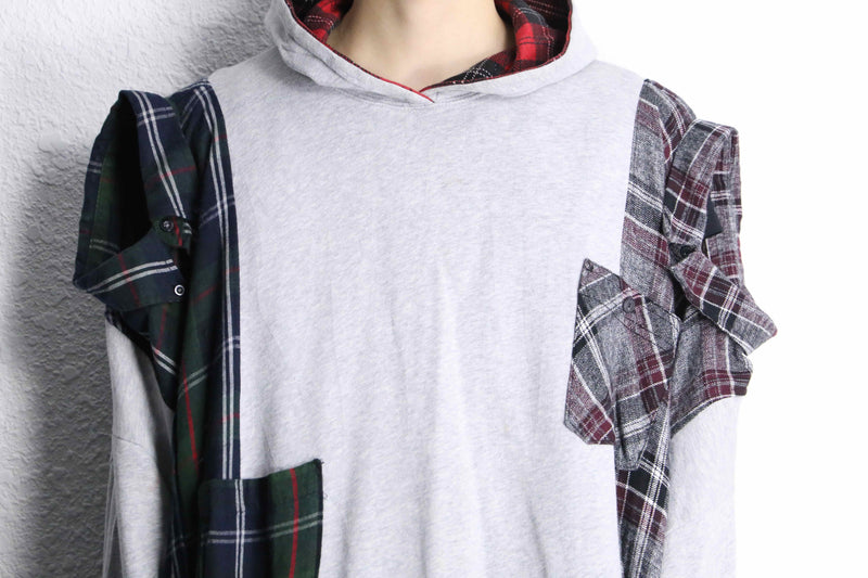 "Re:make" docking shirt hoodie