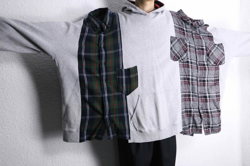 "Re:make" docking shirt hoodie