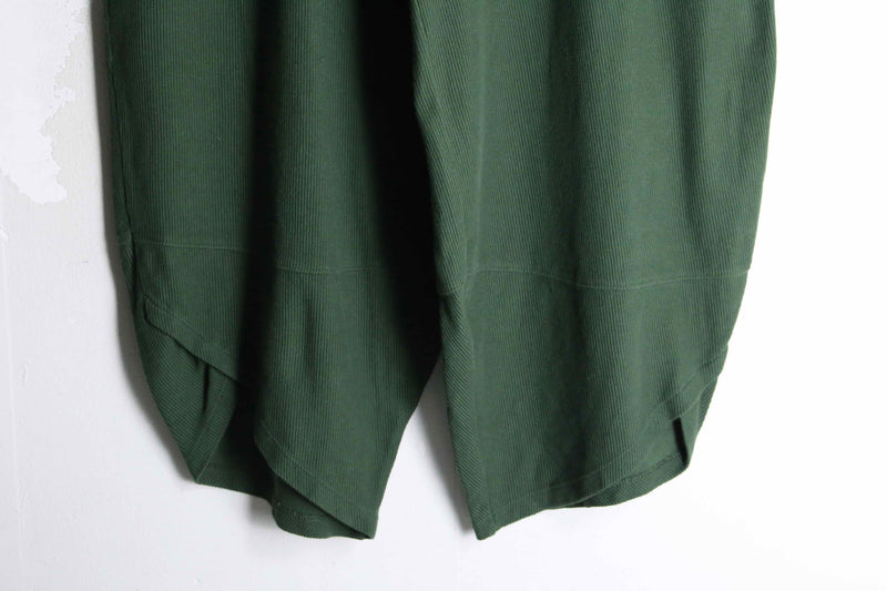 green color cotton balloon easy pants