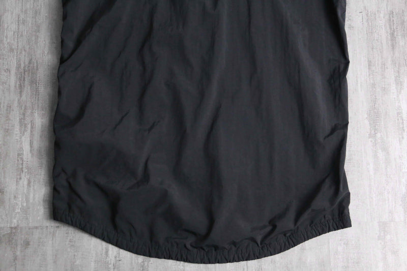 "PUMA" black nylon switching cut and sewn