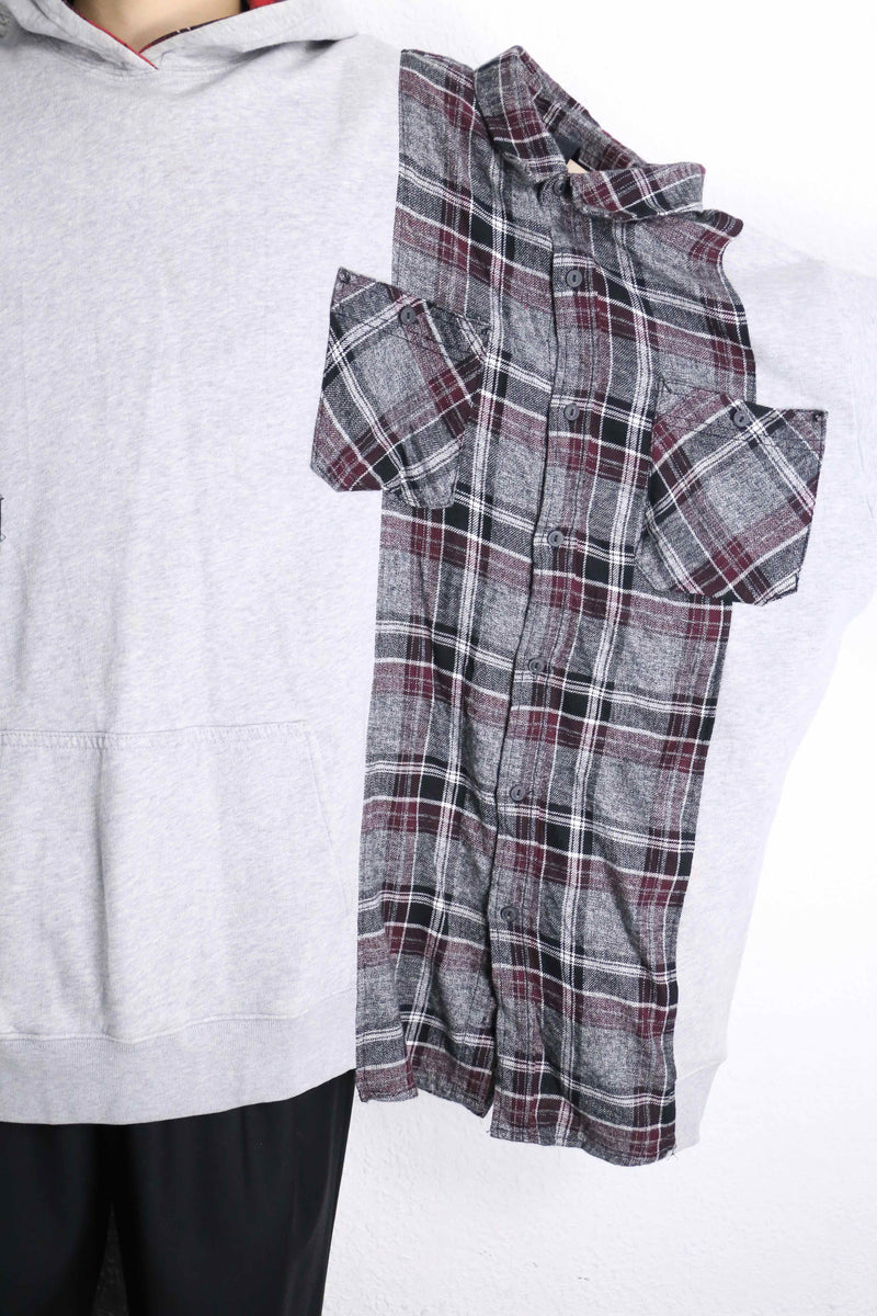 "Re:make" docking shirt hoodie