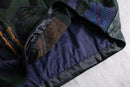 “SAXONY” leather switch 3D design knit